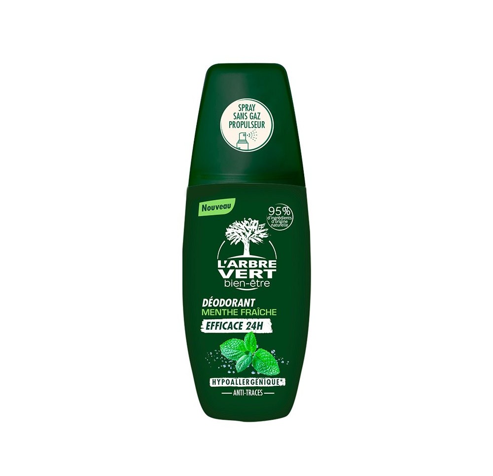 L'ARBRE VERT déodorant vapo menthe fr 75 ml
