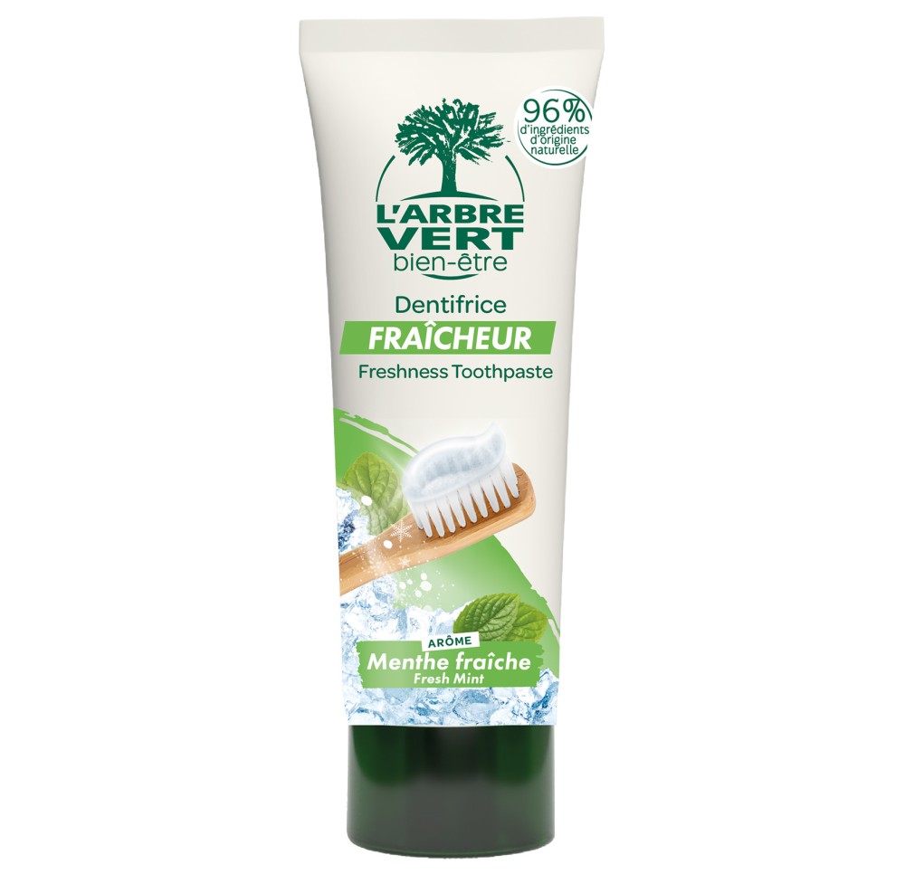 L'ARBRE VERT dentifrice fraîcheur fr tb 75 ml