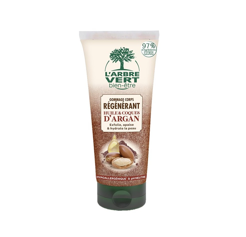 L'ARBRE VERT gommage corps argan fr tb 200 ml
