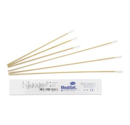 MEDISET bâtonnets d'ouate 15cm st pet 150 x 2 pce