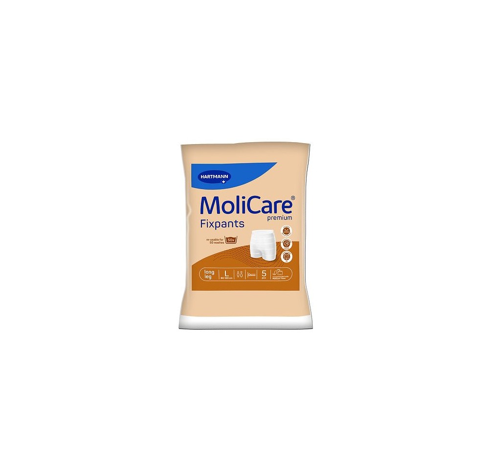 MOLICARE Premium Fixpants longleg L sach 5 pce