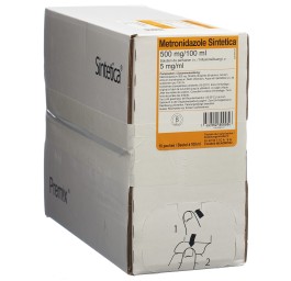 METRONIDAZOLE Sintetica 500 mg/100ml 10 x 100 ml