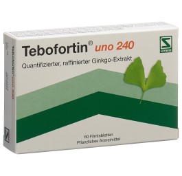 TEBOFORTIN uno cpr pell 240 mg 60 pce