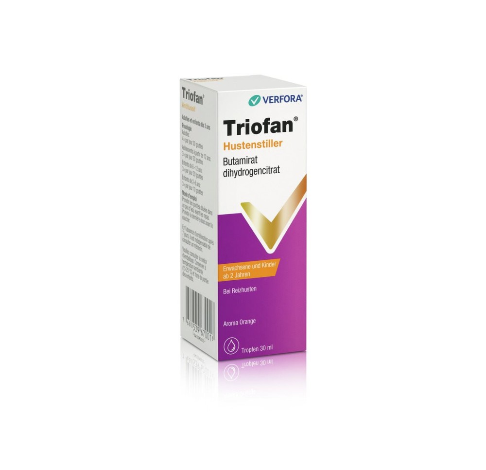 TRIOFAN Antitussif gouttes fl 30 ml TRIOFAN Antitussif gouttes fl 30 ml