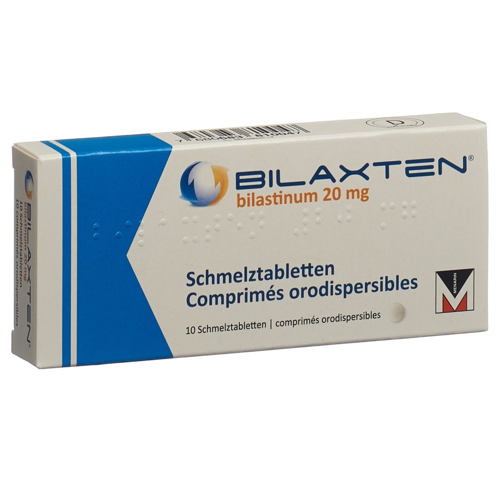 BILAXTEN cpr orodisp 20 mg 10 pce BILAXTEN cpr orodisp 20 mg 10 pce