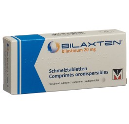 BILAXTEN cpr orodisp 20 mg 30 pce
