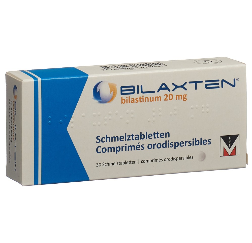 BILAXTEN cpr orodisp 20 mg 30 pce