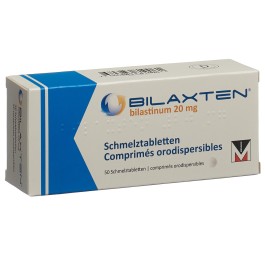 BILAXTEN cpr orodisp 20 mg 50 pce