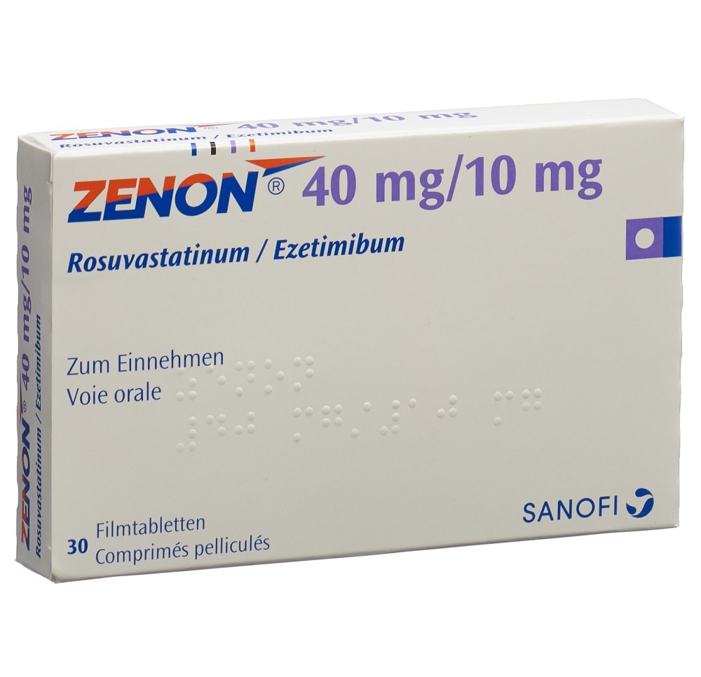 ZENON cpr pell 40 mg/10 mg 30 pce ZENON cpr pell 40 mg/10 mg 30 pce