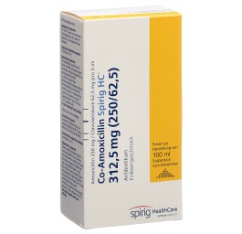 CO-AMOXICILLINE Spirig HC 312.5 mg p susp 100 ml