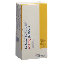 CO-AMOXICILLINE Spirig HC pdr 457 mg p susp 140 ml