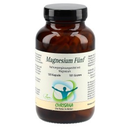 CHRISANA Magnesium cinq caps bte 120 pce