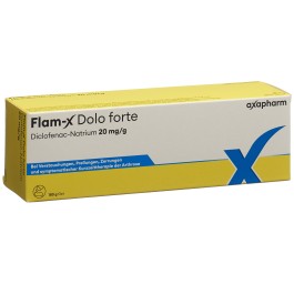 FLAM-X Dolo forte gel 2 % tb 180 g