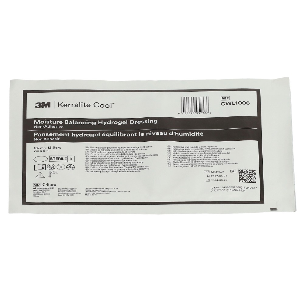 KERRALITE COOL pansem hydrogel 12.5x18cm (n) 5 pce