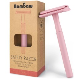 BAMBAW rasoir de sécurité rose