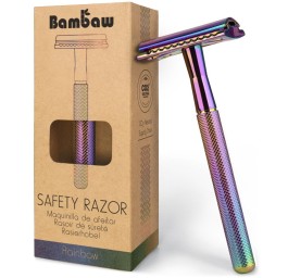 BAMBAW rasoir de sécurité arc en ciel