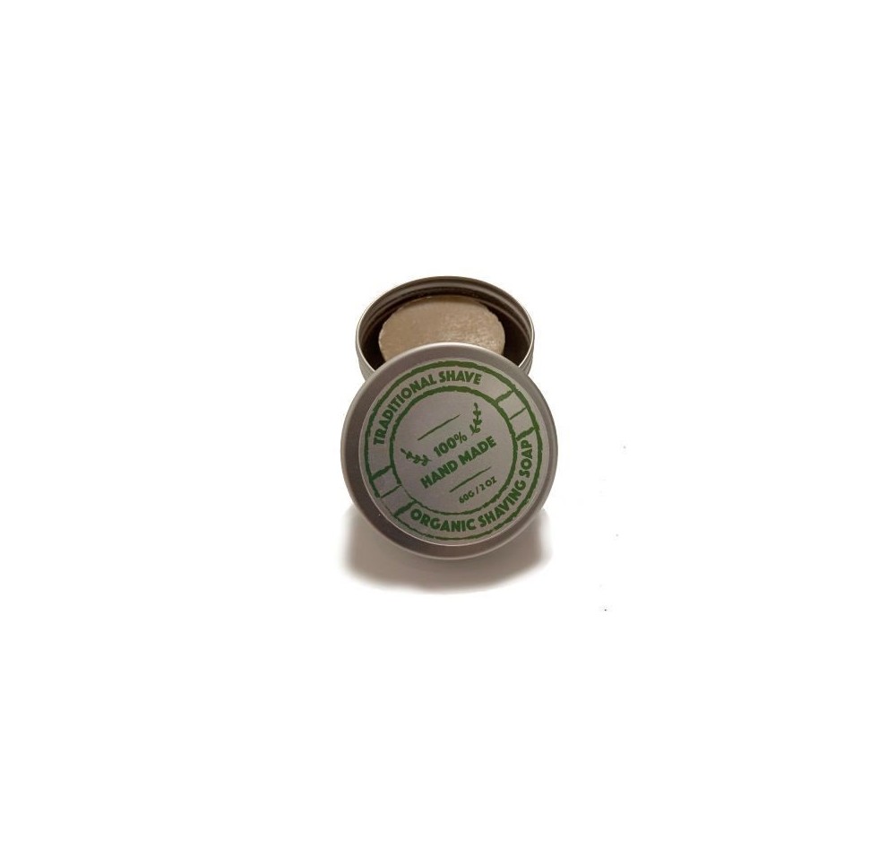 GOLDEN BEARDS savon de rasage organique pot 60 ml