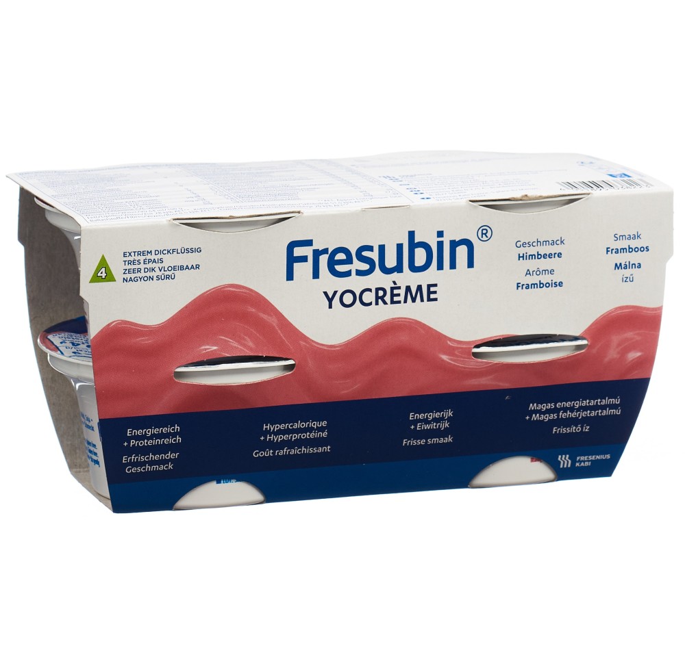 FRESUBIN YOcrème framboise (n) 4 x 125 g