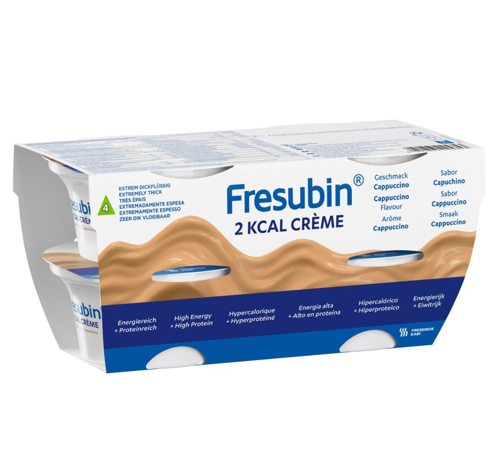 FRESUBIN 2 kcal Crème cappuccino 4 x 125 g FRESUBIN 2 kcal Crème cappuccino 4 x 125 g