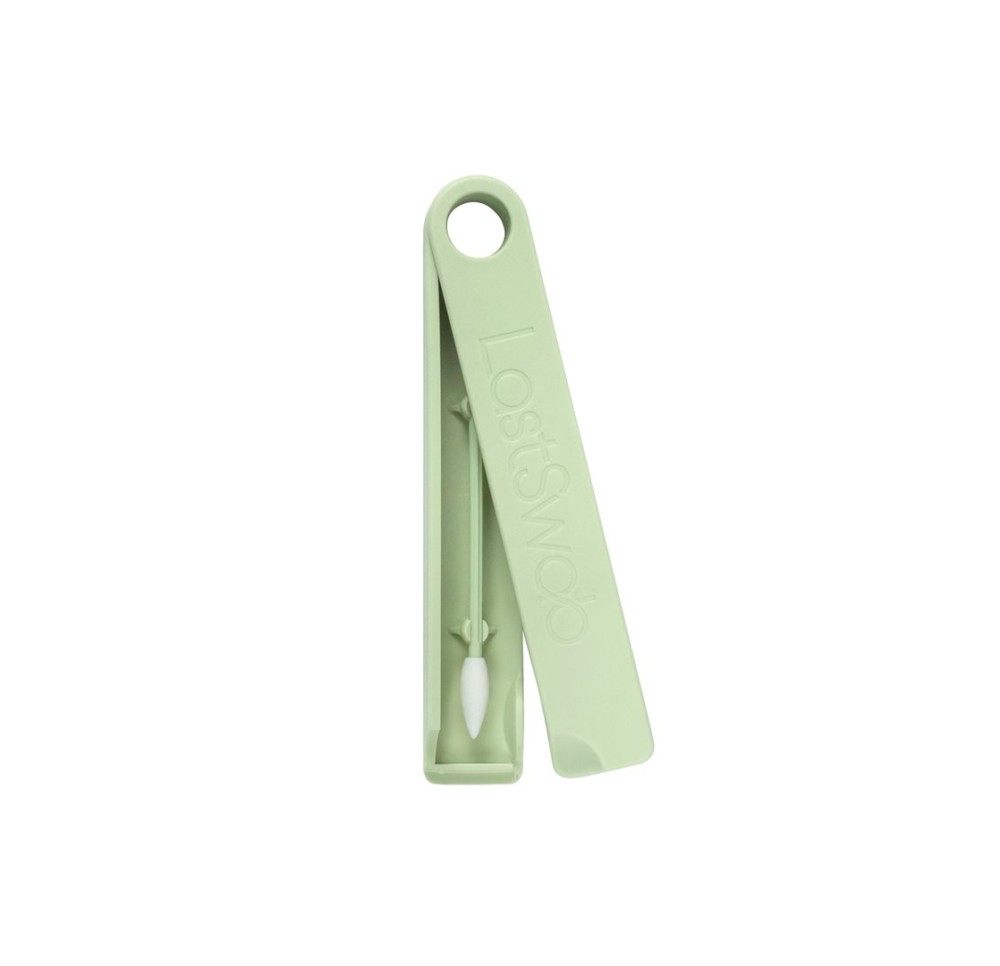 LASTSWAB Disp Beauty coton-tige réutil vert 6pce