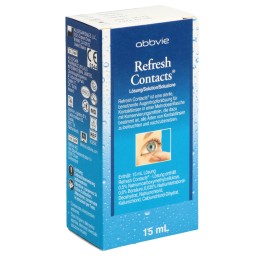 REFRESH Contacts sol humidification fl 15 ml
