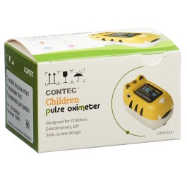 CONTEC Oxymètre pouls enfant dès 10kg avec piles