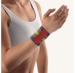 BORT band poignet velcro 8cm Gr3 -22cm coloré