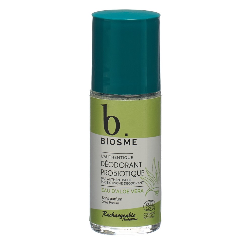 BIOSME déo probiotique roll-on Eau aloe vera 50 ml