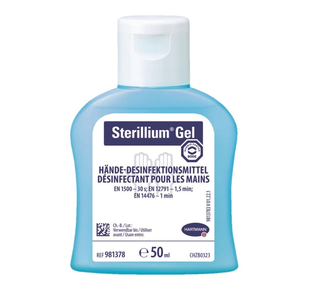 STERILLIUM gel désinfec mains (n) fl 50 ml