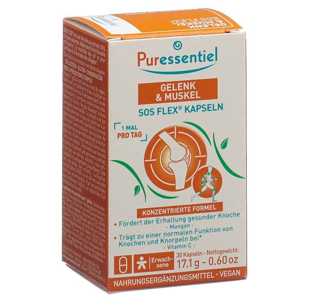 PURESSENTIEL arti & muscles SOS Flex caps 30 pce PURESSENTIEL arti & muscles SOS Flex caps 30 pce