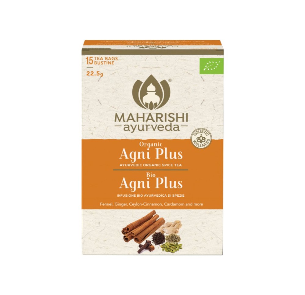 MAHARISHI AYURVEDA Agni Plus thé épices bio 15 pce MAHARISHI AYURVEDA Agni Plus thé épices bio 15 pce