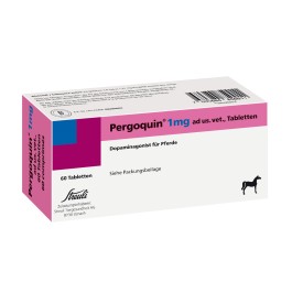 PERGOQUIN cpr 1 mg ad us vet. 60 pce