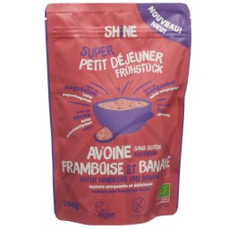 SHINE Petit Déjeuner Avoine Framb&Banane BIO 300 g