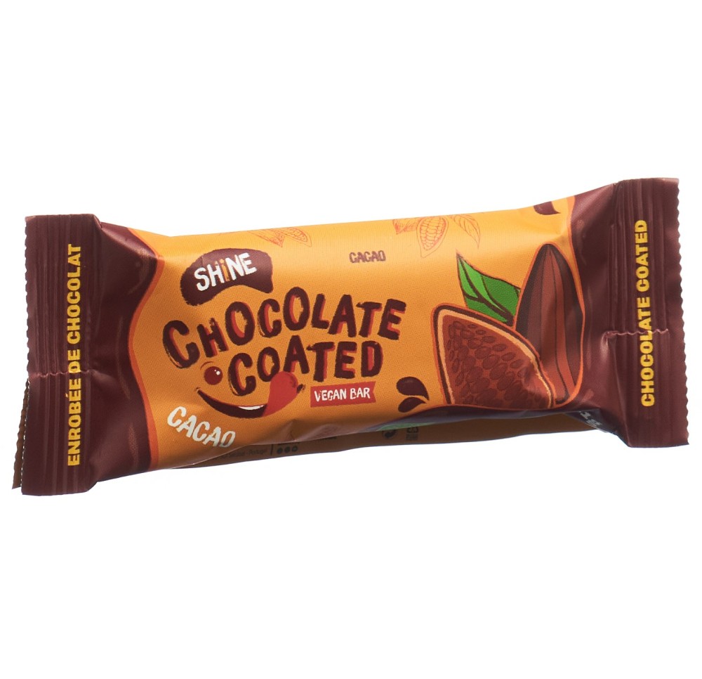 SHINE Chocolate Coat Vegan Bar cacao BIO 41 g