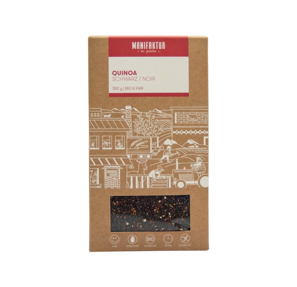 MANIFAKTUR Quinoa noir 350 g MANIFAKTUR Quinoa noir 350 g