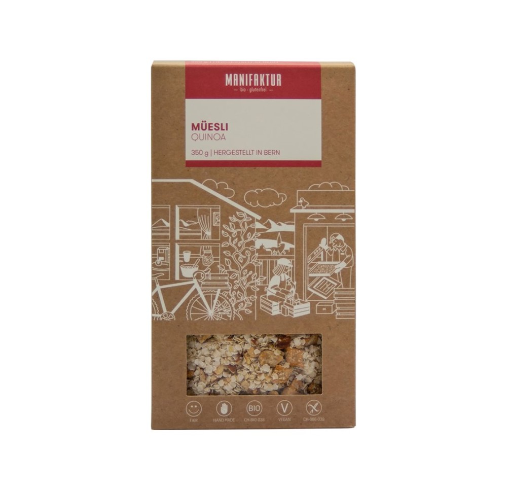 MANIFAKTUR Muesli de quinoa 350 g MANIFAKTUR Muesli de quinoa 350 g