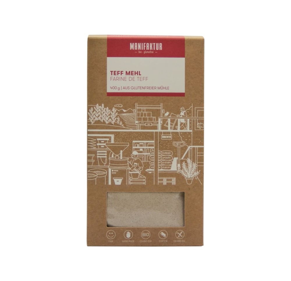 MANIFAKTUR Farine de teff 400 g MANIFAKTUR Farine de teff 400 g