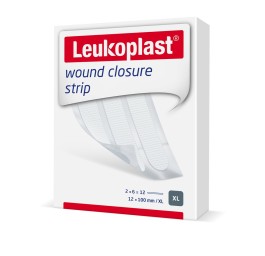 LEUKOPLAST wound clos strip 12x100mm bl 2 x 6 pce