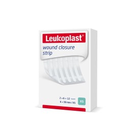 LEUKOPLAST wound clos strip 6x38mm bl 2 x 6 pce