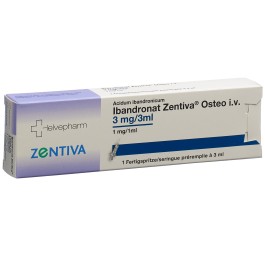 IBANDRONAT Zentiva Osteo 3 mg/3ml ser pré 3 ml