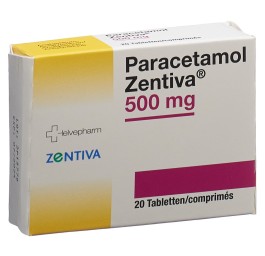 PARACETAMOL Zentiva cpr 500 mg 20 pce