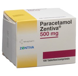 PARACETAMOL Zentiva cpr 500 mg 100 pce
