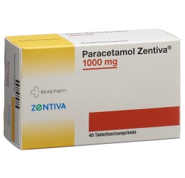 PARACETAMOL Zentiva cpr 1000 mg 40 pce