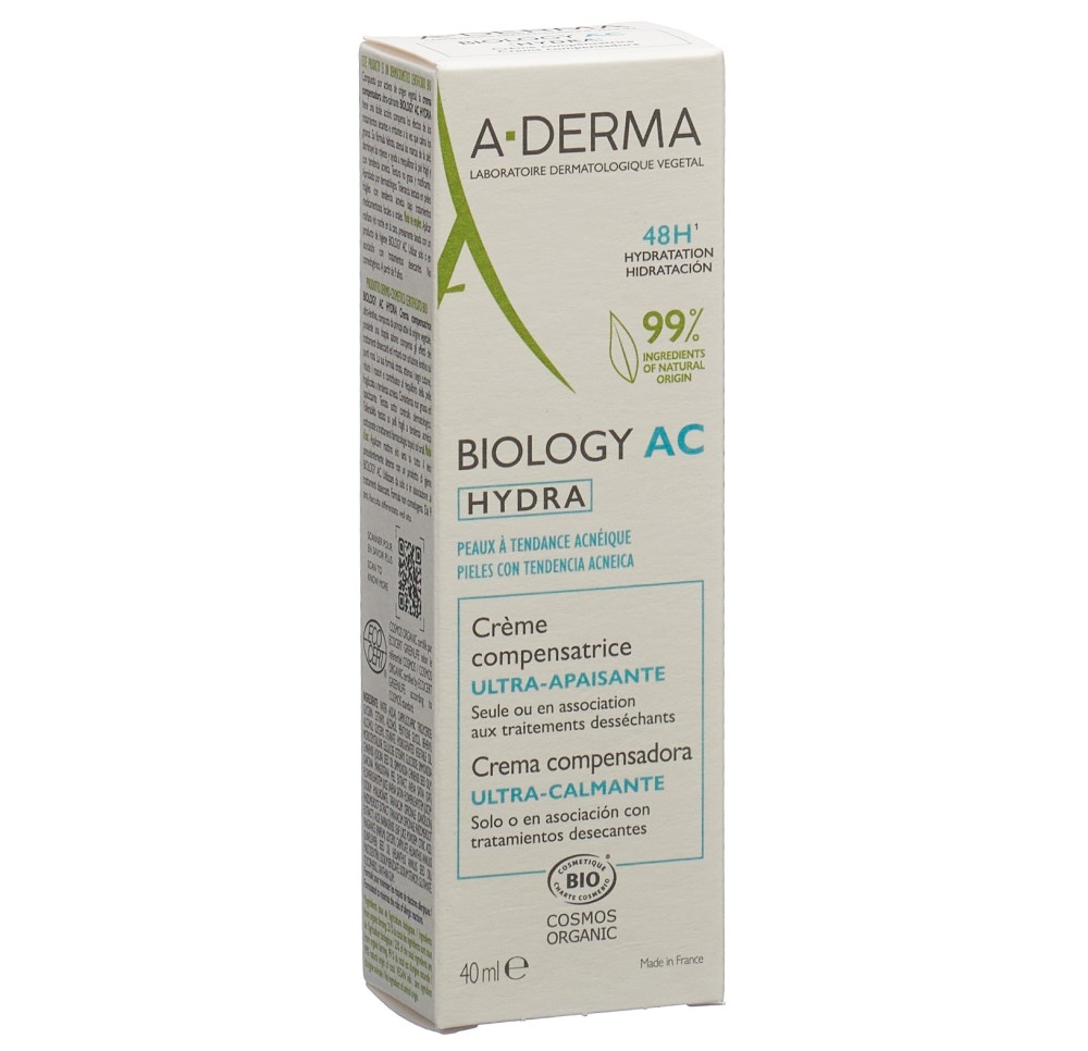 A-DERMA BIOLOGY AC Hydra Cr Compens tb 40 ml