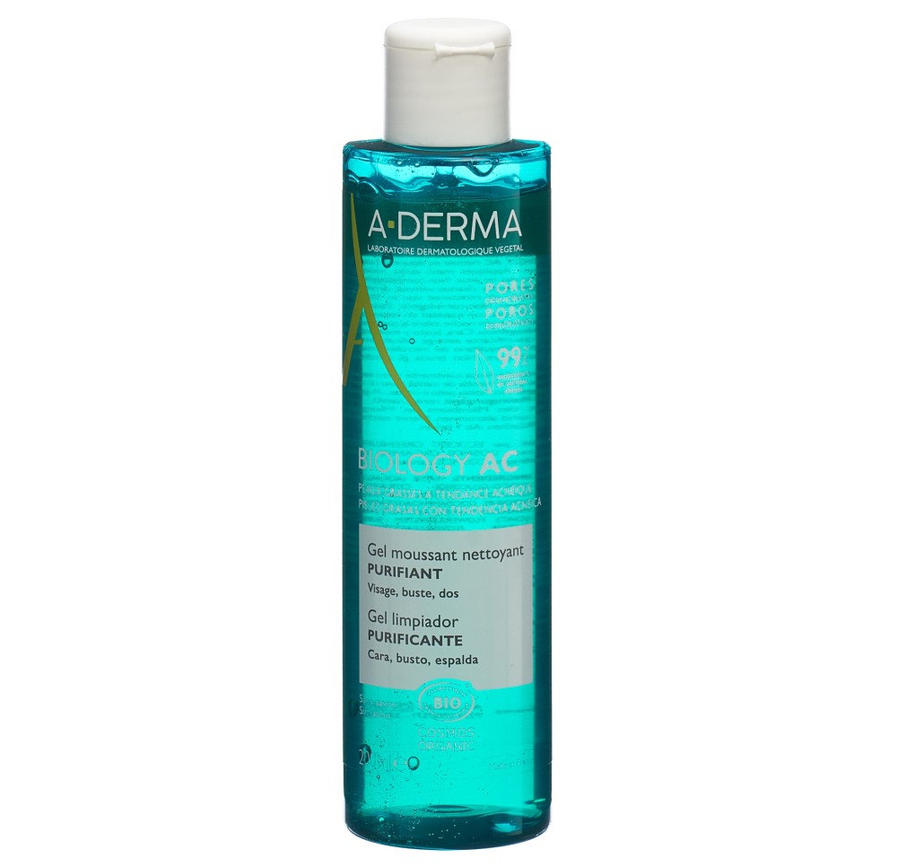 A-DERMA BIOLOGY AC Gel Moussant Purifia fl 200 ml
