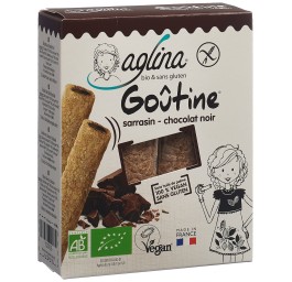 AGLINA goûtine chocolat noir bio 125 g