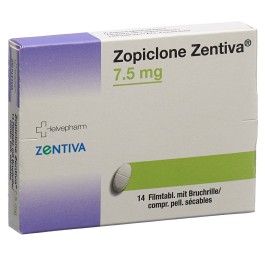 ZOPICLONE Zentiva cpr pell 7.5 mg 14 pce