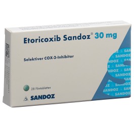 ETORICOXIB Sandoz cpr pell 30 mg 28 pce