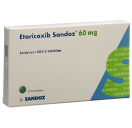 ETORICOXIB Sandoz cpr pell 60 mg 28 pce