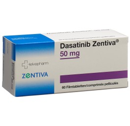 DASATINIB Zentiva cpr pell 50 mg 60 pce
